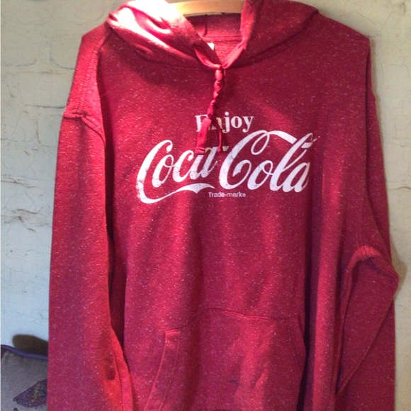 New! Vintage coca cola hoodie - Picture 1 of 5
